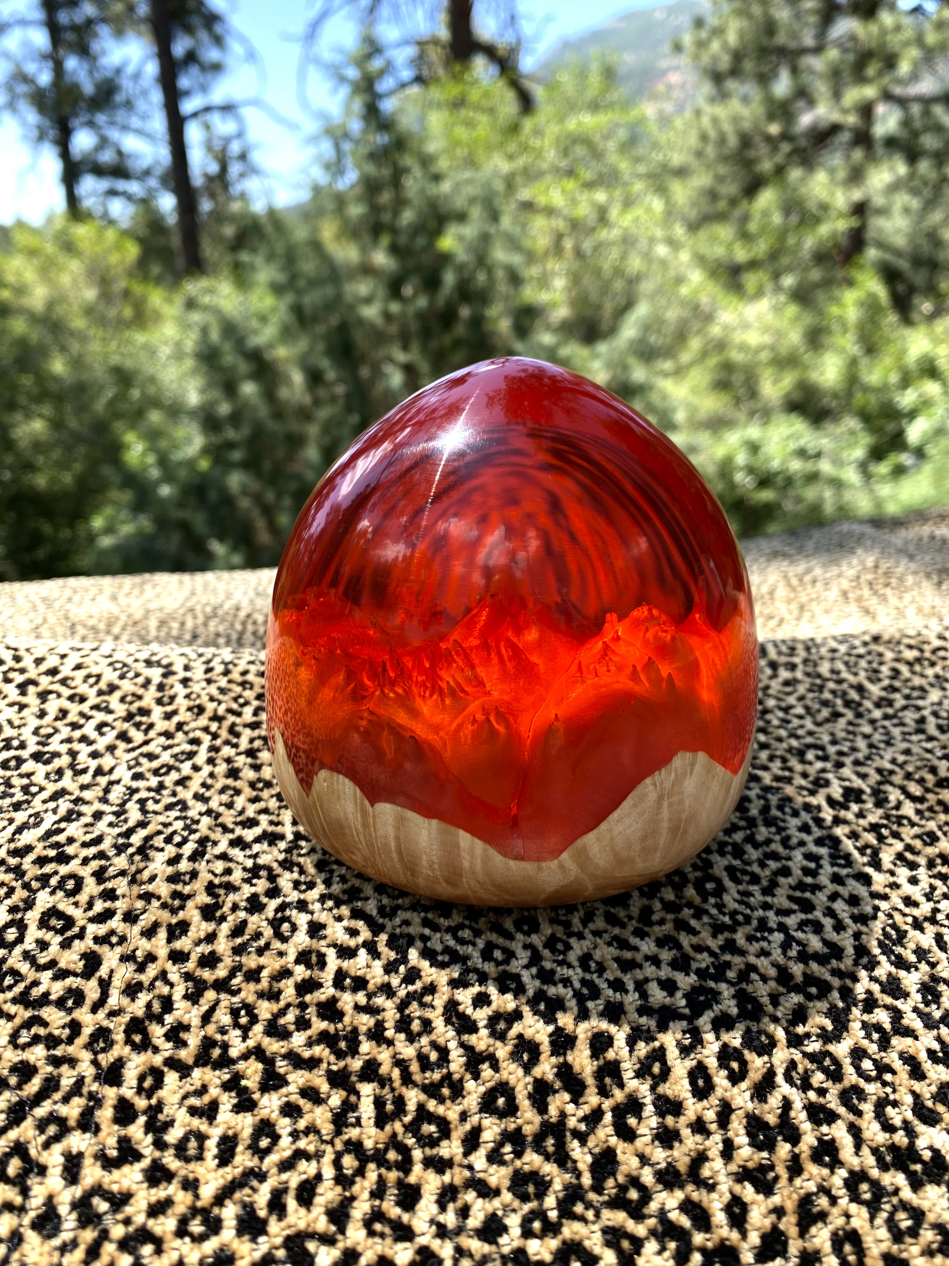 Click to view detail for SH210 Ruby Red MapleTeardrop $200